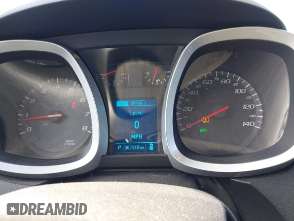 2013 Chevrolet Equinox LT with VIN 2GNFLEE32D6195248, listed as a IAAI auction lot 41803512 with 87,340 mi miles. Bid and sale history available at carsss.com. Image 15.