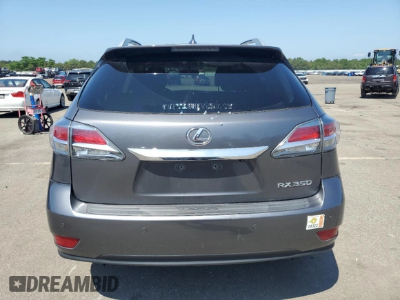2015 Lexus RX 350 with VIN 2T2BK1BA5FC285254, listed as a Copart auction lot 60932825 with 137,400 mi miles and Salvage title. Bid and sale history available at DreamBid. Image 6.