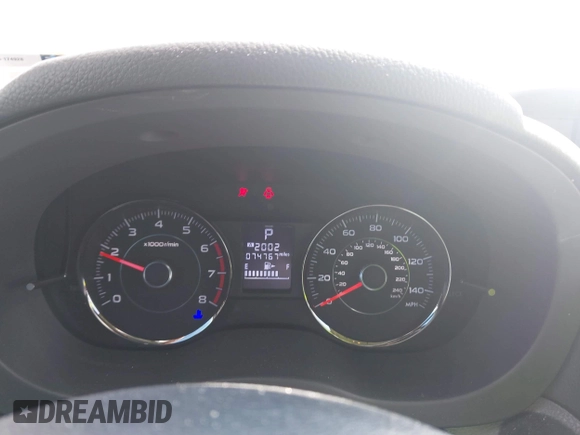 2016 Subaru Forester 2.5i Touring with VIN JF2SJAVC8GH493549, listed as a IAAI auction lot 41875775 with 74,767 mi miles. Bid and sale history available at carsss.com. Image 7.