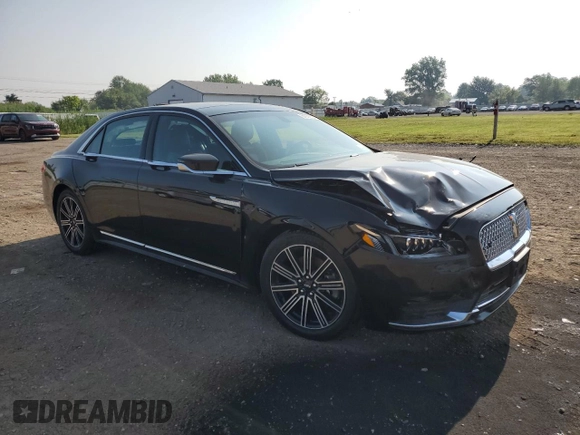 2017 Lincoln Continental Reserve с VIN 1LN6L9NP1H5600693, выставлен на аукционе Copart как лот 64002605 с пробегом 71 443 миль миль и Списание • Salvage title. История ставок и продаж доступна на DreamBid. Изображение 4.