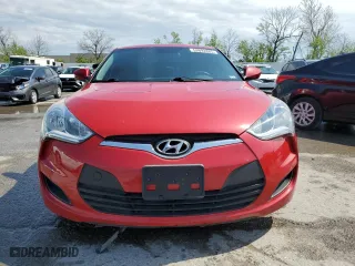2015 Hyundai Veloster RE:FLEX with VIN KMHTC6AD4FU229741, listed as a Copart auction lot 53692885 with 124,790 mi miles and Clean Title. Bid and sale history available at carsss.com. Image 5.