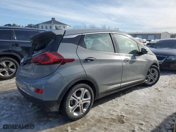 2021 Chevrolet Bolt EV LT with VIN 1G1FY6S09M4101600, listed as a Copart auction lot 43694675 with 25,034 mi miles and Salvage Title. Bid and sale history available at carsss.com. Image 3.
