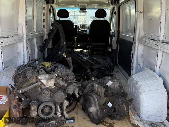 2016 Ram ProMaster Cargo with VIN 3C6TRVAG2GE104266, listed as a Copart auction lot 47607255 with Not Provided miles and Clean Title. Bid and sale history available at DreamBid. Image 12.