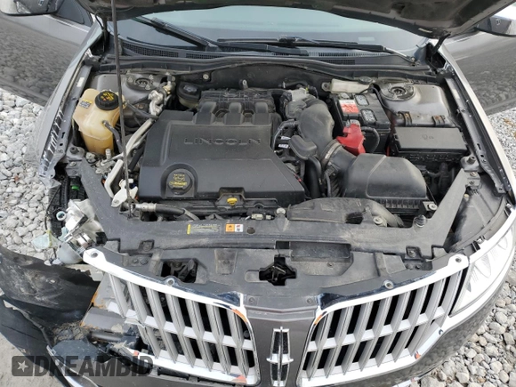 2012 Lincoln MKZ with VIN 3LNHL2GC7CR808710, listed as a Copart auction lot 45540355 with 128,774 mi miles and Salvage Title. Bid and sale history available at DreamBid. Image 11.