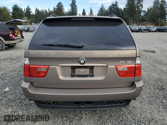 2006 BMW X5 4.4i with VIN 5UXFB53516LV27950, listed as a Copart auction lot 77837014 with 210,855 mi miles and Salvage Title. Bid and sale history available at carsss.com. Image 6.