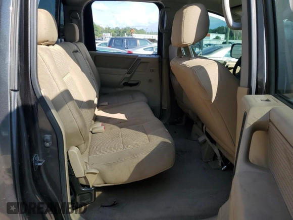 2009 Nissan Titan SE with VIN 1N6BA07D69N306356, listed as a Copart auction lot 63165873 with 126,758 mi miles and Salvage Title. Bid and sale history available at carsss.com. Image 10.