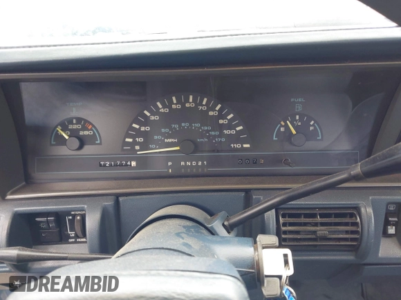 1991 Oldsmobile Cutlass Ciera z VIN 1G3AM54N3M6309525, wystawiony jako IAAI lot #42261904 z przebiegiem 121 774 mil mil oraz . Historia ofert i sprzedaży dostępna na DreamBid. Obrazek 7.