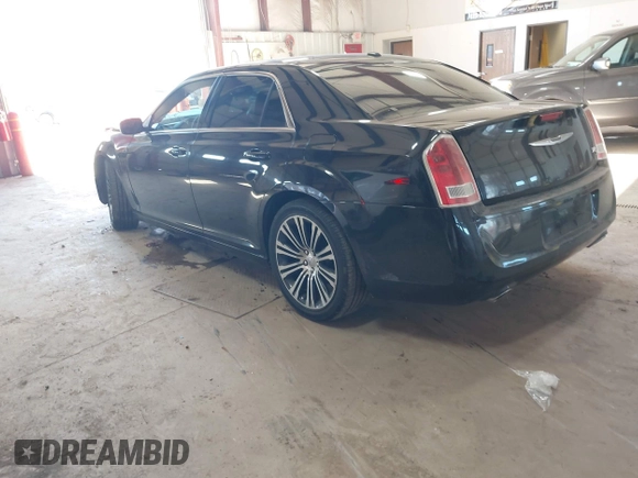 2013 Chrysler 300 with VIN 2C3CCABT1DH503835, listed as a IAAI auction lot 41303335 with 105,606 mi miles. Bid and sale history available at carsss.com. Image 3.