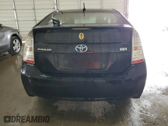 2011 Toyota Prius I with VIN JTDKN3DU2B5320872, listed as a Copart auction lot 80143054 with 181,635 mi miles and Salvage Title. Bid and sale history available at DreamBid. Image 6.