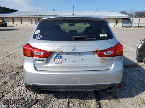2014 Mitsubishi Outlander Sport ES with VIN 4A4AR3AUXEE023172, listed as a Copart auction lot 50696175 with 193,328 mi miles and Clean Title. Bid and sale history available at carsss.com. Image 6.