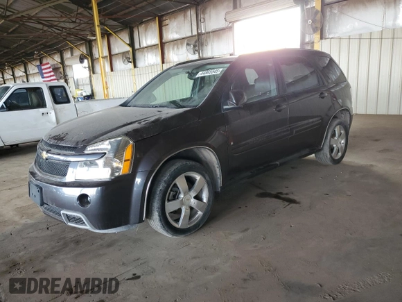 2008 Chevrolet Equinox Sport with VIN 2CNDL737186039785, listed as a Copart auction lot 44865545 with 97,325 mi miles and Clean Title. Bid and sale history available at carsss.com. Image 1.