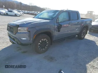2023 Nissan Frontier PRO-4X with VIN 1N6ED1EK0PN658776, listed as a IAAI auction lot 41864687 with 15,783 mi miles. Bid and sale history available at carsss.com. Image 2.