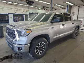 2018 Toyota Tundra SR5 z VIN 5TFDY5F16JX730740, wystawiony jako Copart lot #58913985 z przebiegiem 52 986 mil mil oraz Szkoda całkowita • Salvage title. Historia ofert i sprzedaży dostępna na DreamBid. Obrazek 1.