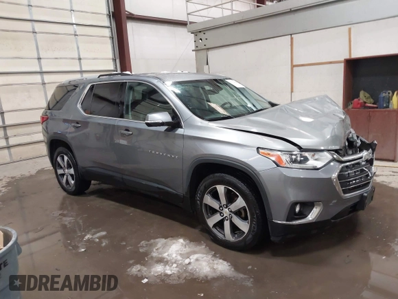 2018 Chevrolet Traverse LT Leather with VIN 1GNEVHKW2JJ220525, listed as a IAAI auction lot 41570668 with 147,721 mi miles. Bid and sale history available at carsss.com. Image 1.