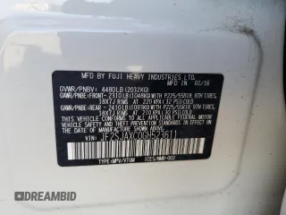 2016 Subaru Forester Touring z VIN JF2SJAXC0GH523611, wystawiony jako Copart lot #57267895 z przebiegiem 145 552 mil mil oraz Szkoda całkowita • Salvage title. Historia ofert i sprzedaży dostępna na DreamBid. Obrazek 14.