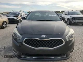 2014 Kia Cadenza Premium with VIN KNALN4D77E5138607, listed as a Copart auction lot 84389434 with 124,985 mi miles and Salvage Title. Bid and sale history available at carsss.com. Image 5.
