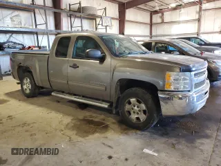 2012 Chevrolet Silverado 1500 LT with VIN 1GCRCSE09CZ306875, listed as a Copart auction lot 46305785 with 195,966 mi miles and Salvage Title. Bid and sale history available at DreamBid. Image 4.
