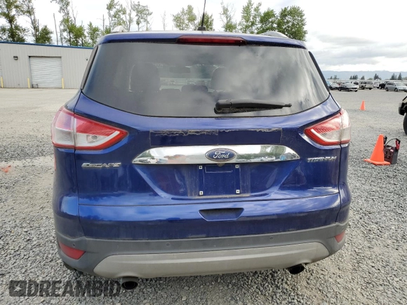 2014 Ford Escape Titanium with VIN 1FMCU9JX2EUB16376, listed as a Copart auction lot 56176425 with 115,265 mi miles and Clean Title. Bid and sale history available at DreamBid. Image 6.