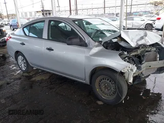 2014 Nissan Versa SV with VIN 3N1CN7AP3EL850625, listed as a IAAI auction lot 41786792 with 193,433 mi miles. Bid and sale history available at carsss.com. Image 1.