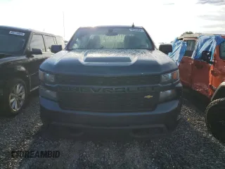 2020 Chevrolet Silverado 1500 Custom with VIN 1GCRWBEK9LZ339027, listed as a Copart auction lot 70393854 with 97,802 mi miles and Salvage Title. Bid and sale history available at carsss.com. Image 5.