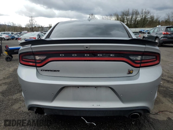2022 Dodge Charger Scat Pack with VIN 2C3CDXGJ5NH193293, listed as a Copart auction lot 47803085 with 52,009 mi miles and Salvage Title. Bid and sale history available at carsss.com. Image 6.