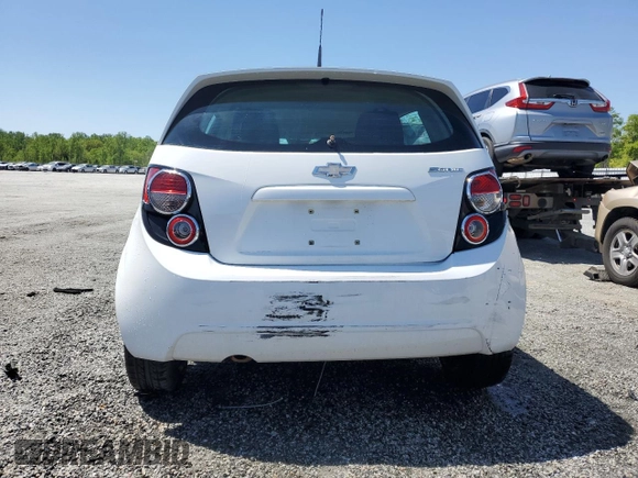2013 Chevrolet Sonic LS with VIN 1G1JA6SH7D4120201, listed as a Copart auction lot 53231295 with 205,985 mi miles and Salvage title. Bid and sale history available at DreamBid. Image 6.
