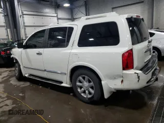 2005 Infiniti QX56 with VIN 5N3AA08C65N806311, listed as a Copart auction lot 85722334 with 242,446 mi miles and Salvage Title. Bid and sale history available at carsss.com. Image 2.