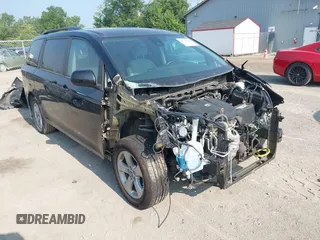 2020 Toyota Sienna L with VIN 5TDZZ3DC0LS022343, listed as a IAAI auction lot 42743618 with 68,659 mi miles and . Bid and sale history available at DreamBid. Image 1.