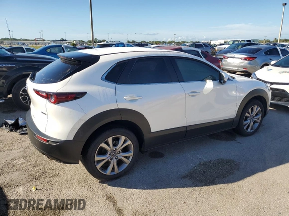 2021 Mazda CX-30 Preferred with VIN 3MVDMACL4MM203587, listed as a Copart auction lot 74572694 with Not Provided miles and Salvage Title. Bid and sale history available at DreamBid. Image 3.