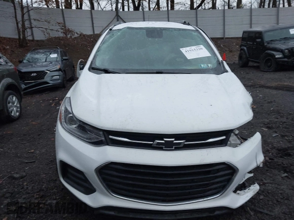 2020 Chevrolet Trax LT with VIN 3GNCJPSB6LL185803, listed as a IAAI auction lot 41915320 with 88,214 mi miles. Bid and sale history available at carsss.com. Image 13.