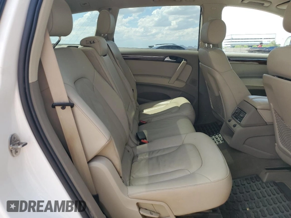 2011 Audi Q7 Premium z VIN WA1CMAFEXBD009157, wystawiony jako Copart lot #55966185 z przebiegiem 148 515 mil mil oraz Szkoda całkowita • Salvage title. Historia ofert i sprzedaży dostępna na DreamBid. Obrazek 11.