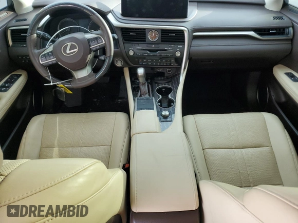 2020 Lexus RX 350 with VIN 2T2JZMDA0LC248405, listed as a Copart auction lot 45386675 with 36,049 mi miles and Salvage title. Bid and sale history available at DreamBid. Image 8.