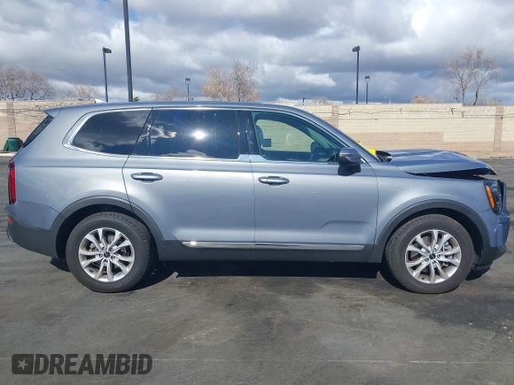 2022 Kia Telluride LX with VIN 5XYP2DHC7NG235365, listed as a IAAI auction lot 41434032 with 32,628 mi miles and . Bid and sale history available at DreamBid. Image 13.