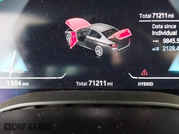 2021 BMW 5 Series 530e with VIN WBA13AG04MCF36168, listed as a IAAI auction lot 42256325 with 71,211 mi miles and . Bid and sale history available at DreamBid. Image 16.
