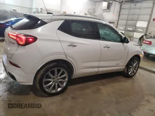 2024 Buick Encore GX Avenir with VIN KL4AMGSL5RB150447, listed as a Copart auction lot 42165435 with 15,694 mi miles and Salvage title. Bid and sale history available at DreamBid. Image 3.