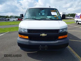 2019 Chevrolet Express Cargo with VIN 1GCWGAFP8K1370495, listed as a IAAI auction lot 42692818 with 73,398 mi miles and . Bid and sale history available at DreamBid. Image 12.