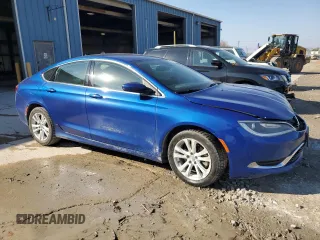 2016 Chrysler 200 Limited with VIN 1C3CCCAB7GN104816, listed as a Copart auction lot 49216285 with 121,403 mi miles and Salvage Title. Bid and sale history available at carsss.com. Image 4.