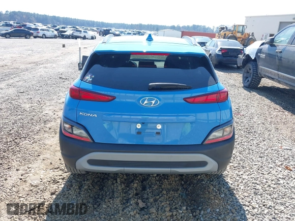 2022 Hyundai Kona SEL with VIN KM8K62AB0NU900007, listed as a IAAI auction lot 41700653 with 31,463 mi miles and . Bid and sale history available at carsss.com. Image 17.