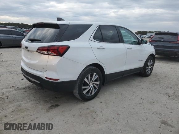 2023 Chevrolet Equinox LT with VIN 3GNAXKEG7PS146214, listed as a Copart auction lot 42203105 with 7,156 mi miles and Salvage Title. Bid and sale history available at DreamBid. Image 3.