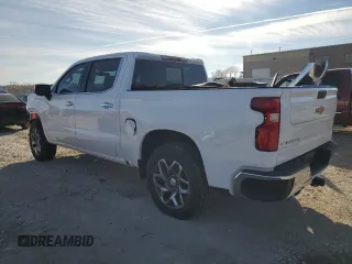 2021 Chevrolet Silverado 1500 LTZ with VIN 3GCUYGET3MG321862, listed as a Copart auction lot 81324384 with 123,966 mi miles and Salvage Title. Bid and sale history available at DreamBid. Image 2.