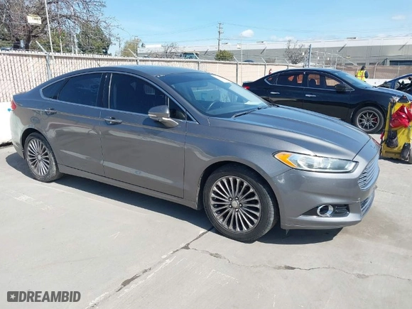 2013 Ford Fusion Titanium with VIN 3FA6P0K98DR216885, listed as a IAAI auction lot 41838680 with 164,182 mi miles. Bid and sale history available at carsss.com. Image 1.
