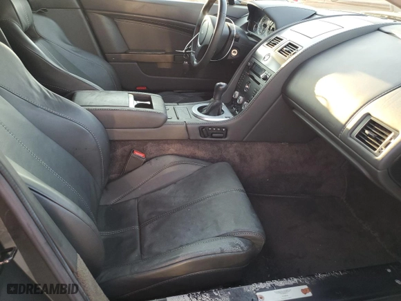 2008 Aston Martin Vantage with VIN SCFBB04B88GD08555, listed as a Copart auction lot 73878724 with 0 mi miles and Salvage Title. Bid and sale history available at carsss.com. Image 10.