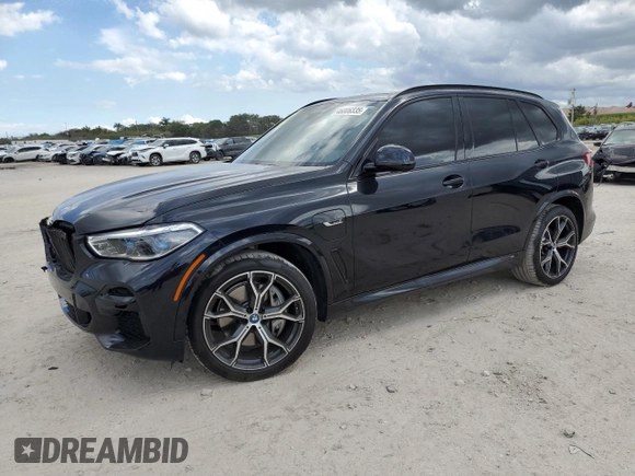 2023 BMW X5 xDrive45e with VIN 5UXTA6C03P9N68546, listed as a Copart auction lot 46806535 with 41,456 mi miles and Salvage Title. Bid and sale history available at carsss.com. Image 1.