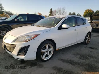 2011 Mazda 3 GX with VIN JM1BL1KF5B1424925, listed as a Copart auction lot 76940474 with 189,463 mi miles and Salvage Title. Bid and sale history available at carsss.com. Image 1.
