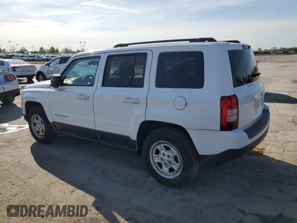 2016 Jeep Patriot Sport SE with VIN 1C4NJPBA6GD670270, listed as a Copart auction lot 54267855 with 98,495 mi miles and Clean Title. Bid and sale history available at carsss.com. Image 2.