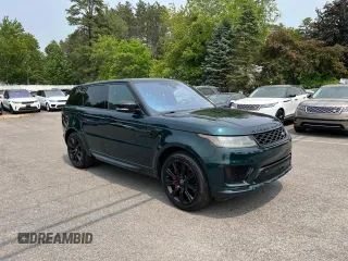 2020 Land Rover Range Rover Sport HST z VIN SALWS2RU5LA729852, wystawiony jako Copart lot #59935995 z przebiegiem 104 182 mil mil oraz Czysty tytuł • Clean title. Historia ofert i sprzedaży dostępna na DreamBid. Obrazek 1.