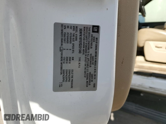 2007 Chevrolet Suburban LTZ with VIN 3GNFK16Y97G221343, listed as a Copart auction lot 85465134 with Not Provided miles and Salvage Title. Bid and sale history available at DreamBid. Image 13.