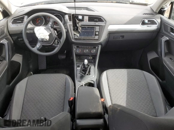 2021 Volkswagen Tiguan S with VIN 3VV1B7AX1MM012505, listed as a Copart auction lot 49625105 with 50,156 mi miles and Salvage Title. Bid and sale history available at DreamBid. Image 8.