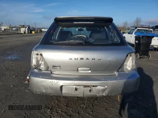 2005 Subaru Impreza Wagon (Natl) WRX Sport with VIN JF1GG29655H818691, listed as a Copart auction lot 87477244 with 209,933 mi miles and Salvage Title. Bid and sale history available at carsss.com. Image 6.