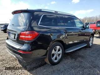 2017 Mercedes-Benz GLS with VIN 4JGDF6EE2HA751190, listed as a Copart auction lot 50566425 with 106,702 mi miles and Salvage Title. Bid and sale history available at carsss.com. Image 3.